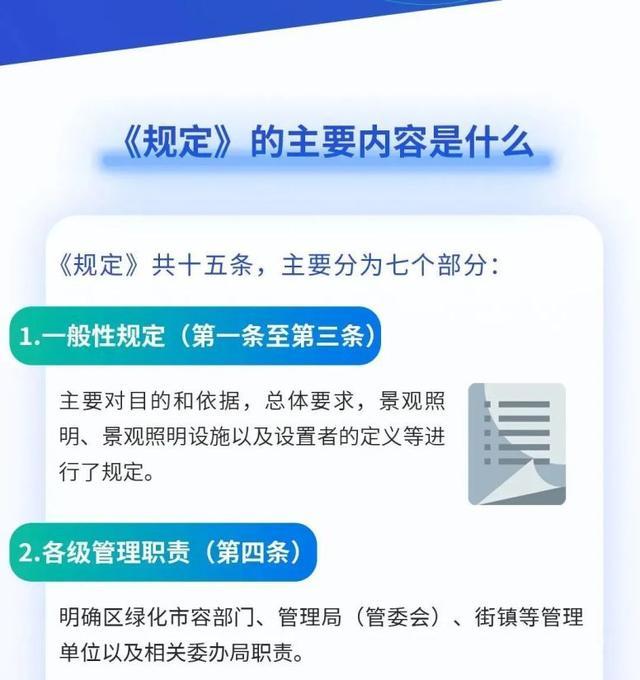 《浦东新区景观照明管理若干规定》有何要求？一图带你读懂→