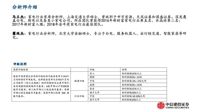 中信建投 | 美国家电零售渠道库存回归合理水平，地产低位等反弹