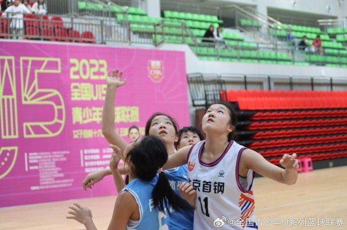 全国U15篮球联赛女子组前十六强小组赛结束 明天16进8交叉赛