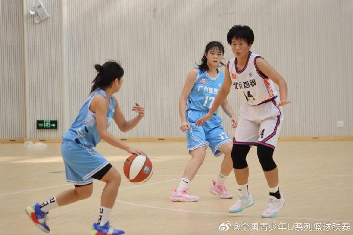 全国U15篮球联赛女子组前十六强小组赛结束 明天16进8交叉赛