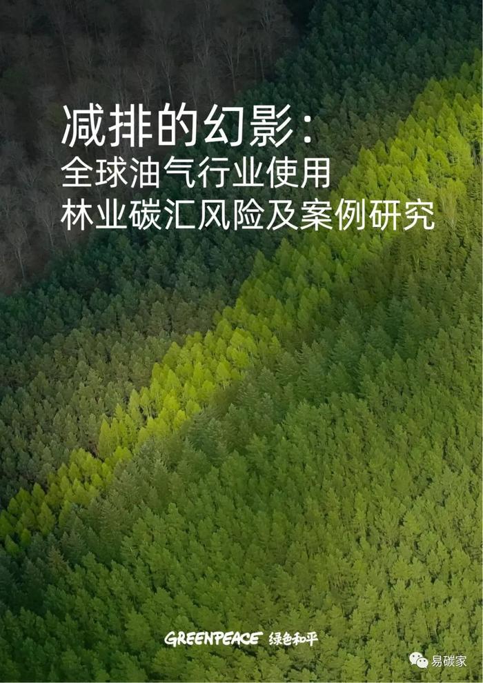 《减排的幻影：全球油气行业使用林业碳汇风险及案例研究》报告发布