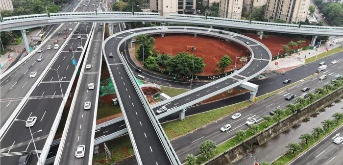 海口海秀快速路直通南大桥—龙昆北匝道，正式通车！