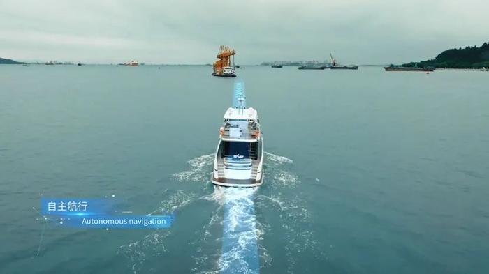 中国船舶集团自主研发设计建造，全球首艘中型自主航行智能游艇研制完成