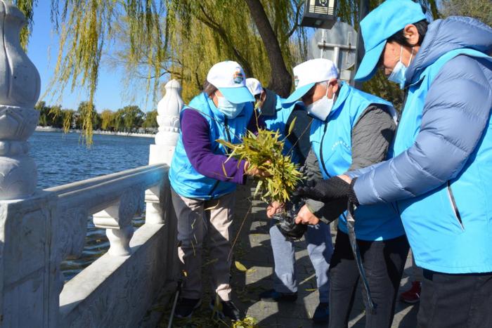 优秀环保公益组织后海西沿社区爱海护海志愿服务队 爱海护海 看我巡河服务队