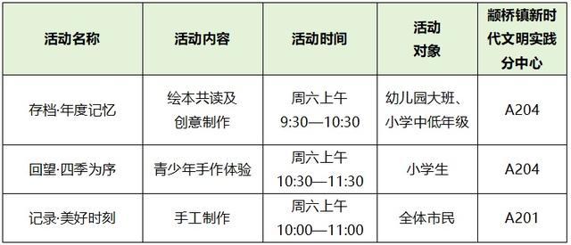 模型拼搭、编织抱枕、绿植播种……一波暖冬活动开放报名！