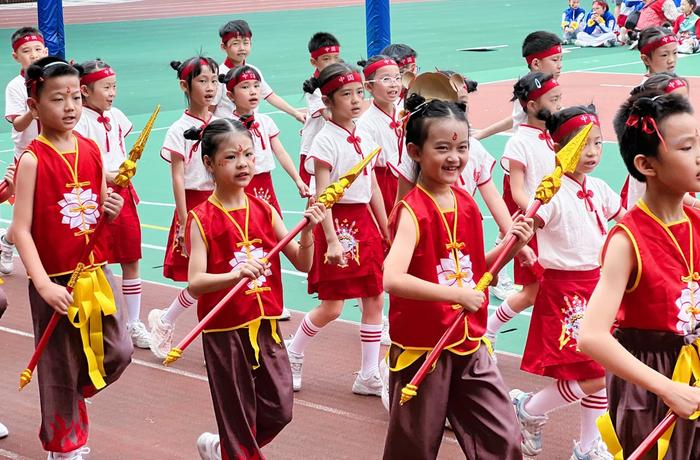 活力校园㉘｜走出教室，走进操场 桂园教育集团桂园小学2023年秋季体育节开幕