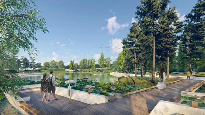 长沙将新增一个生态公园，就在河西！