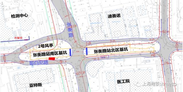 新进展！地铁两座新建车站完成道路导改工作