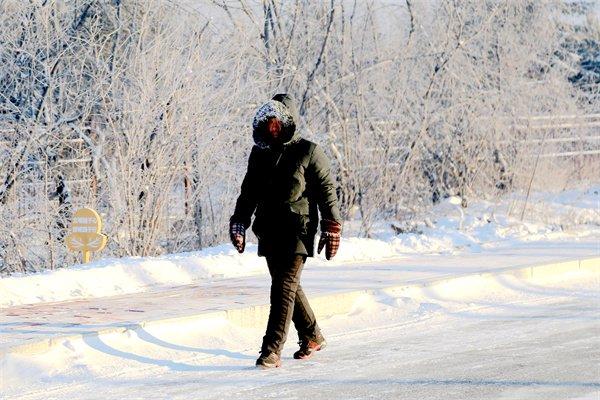 “中国最冷小镇”呼中气温跌破零下40度 迎入冬以来气温最低值
