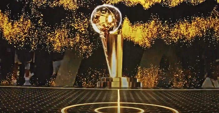 NBA奇境光影秀《冠军之路》主题现场图