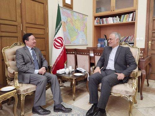 驻伊朗大使常华会见伊外交部部长助理兼波斯湾总司长阿里贝克