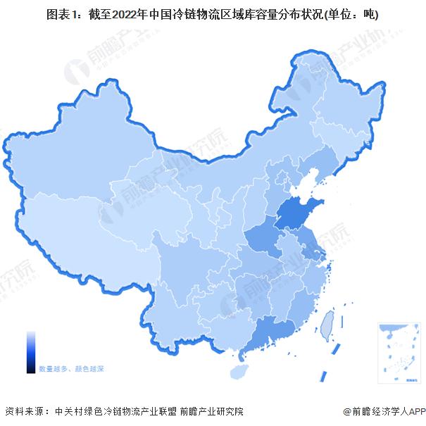 2023年中国农产品冷链物流基础设施区域建设情况 新疆新建骨干冷链物流基地数量较多【组图】