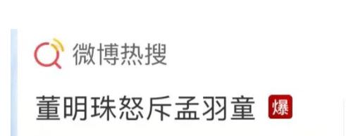 “孟羽童简介是前500强董事长秘书”冲上热搜第一，网友热议！董明珠怒斥：她只想借格力当网红......