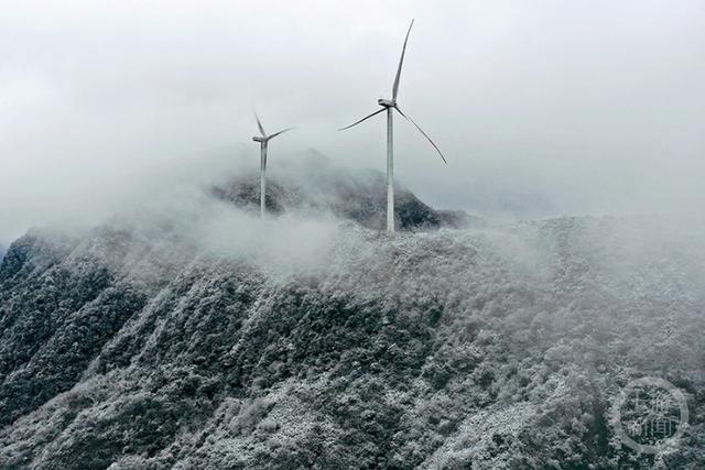 多图｜如约而至 重庆高海拔地区下雪了！