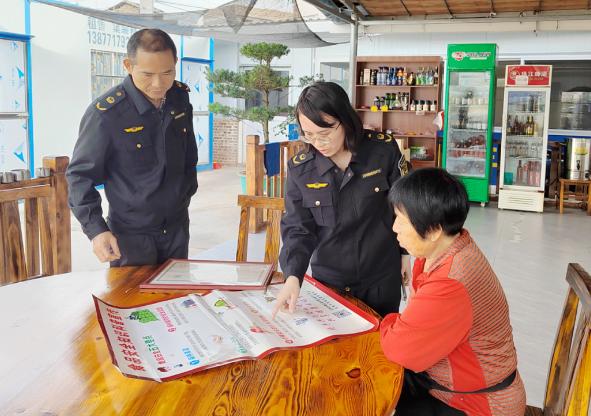 广西玉林市市场监管局开展食品安全督导工作