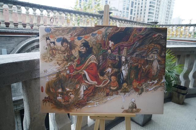 曾登央视的“最美画妖师”，首次上海办展