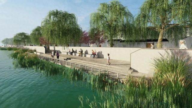 打造创新滨水空间，淀山湖这个项目开工！