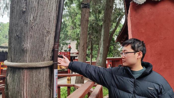 古柏林装上避雷针，许愿树下藏消防水池……记者探访绵阳梓潼七曲山冬季森林防火