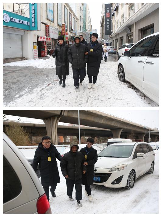 寒冬送温暖 救助不停歇 天津市救助管理站开展街面救助行动