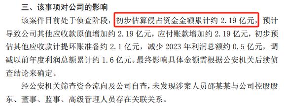 去年刚亏3亿，知名超市深夜再“炸雷”：员工涉嫌侵占公款2.2亿元，窜逃境外