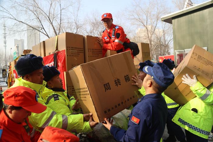 紧急驰援！新疆应急救援队奔赴甘肃地震灾区 26名队员中有5人来自兵团