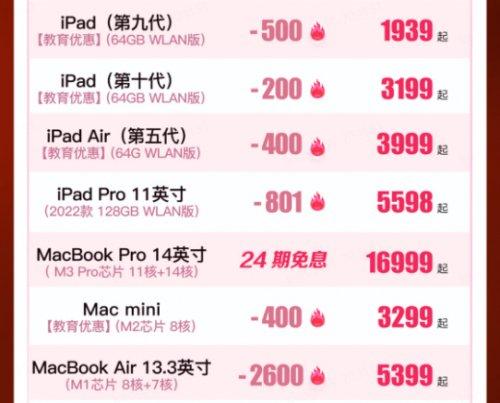 12月22日来Apple产品京东超级品牌日买iPhone 15 至高优惠超千元