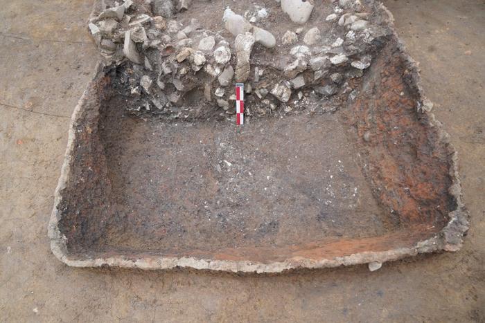 重庆发现全国罕见两晋时期石灰窑 首次出土“十”字沟槽筑底长方形窑炉