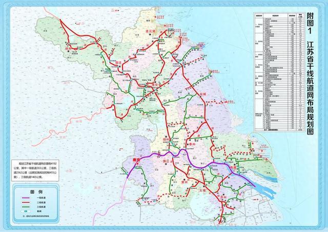 形成“两纵五横”干线航道网络，《江苏省干线航道网规划（2023—2035年）》出台