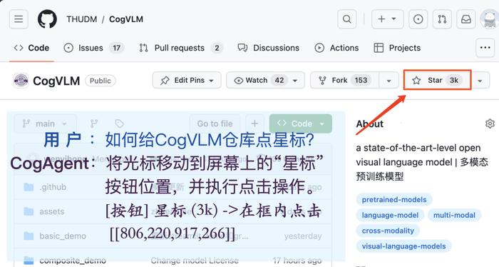 清华&智谱AI联合推出CogAgent：支持1120分辨率图像多轮对话，具备GUI Agent能力