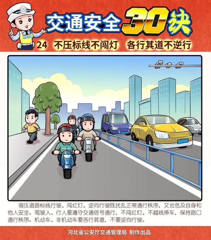 “飙车炸街胡招摇，依法打击不轻饶” 《道路交通安全三十诀》连载