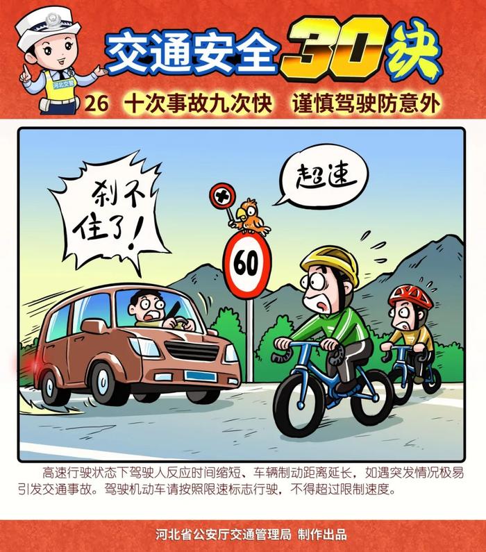 “飙车炸街胡招摇，依法打击不轻饶” 《道路交通安全三十诀》连载