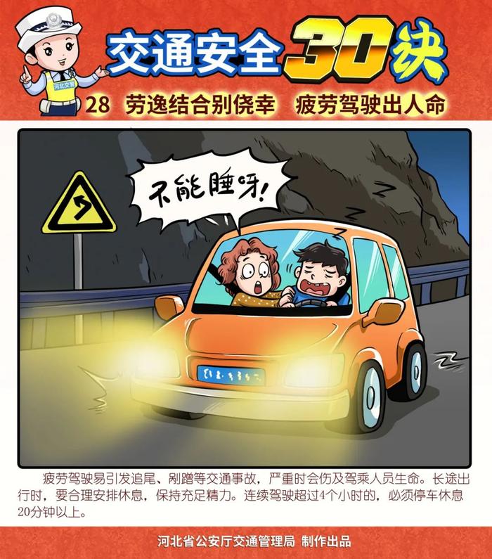 “飙车炸街胡招摇，依法打击不轻饶” 《道路交通安全三十诀》连载