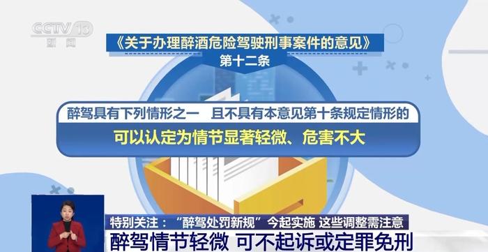 “醉驾处罚新规”正式实施 这些调整需注意