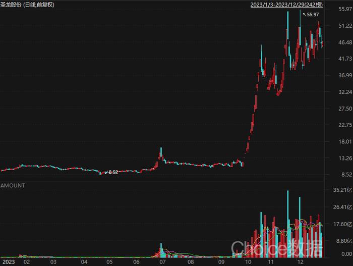 2023年A股十大牛股出炉！北交所个股拿下“涨幅王”