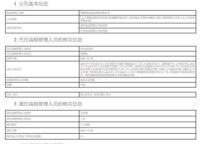 国新国证基金总经理丁卓离任 张勋民代任