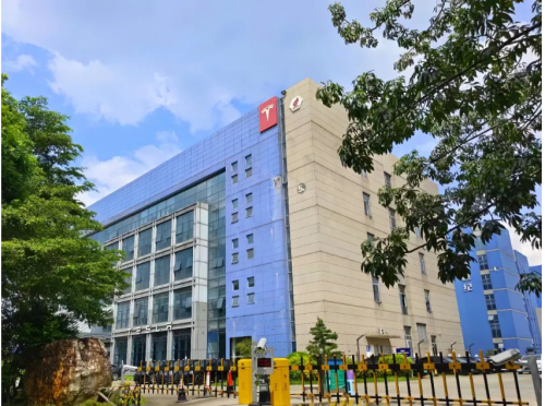 图 / 广州国锐科学城未来科技谷项目现状实景，本项目是广州市首个“出售式”破产重整案例