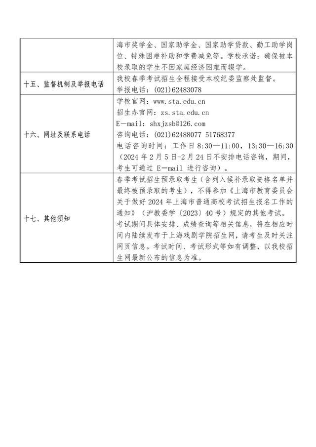 2024年春考26所高校招生章程公布→