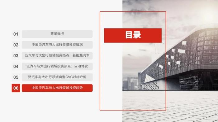 《2023年泛汽车与大出行领域CVC投资研究报告》全文发布！