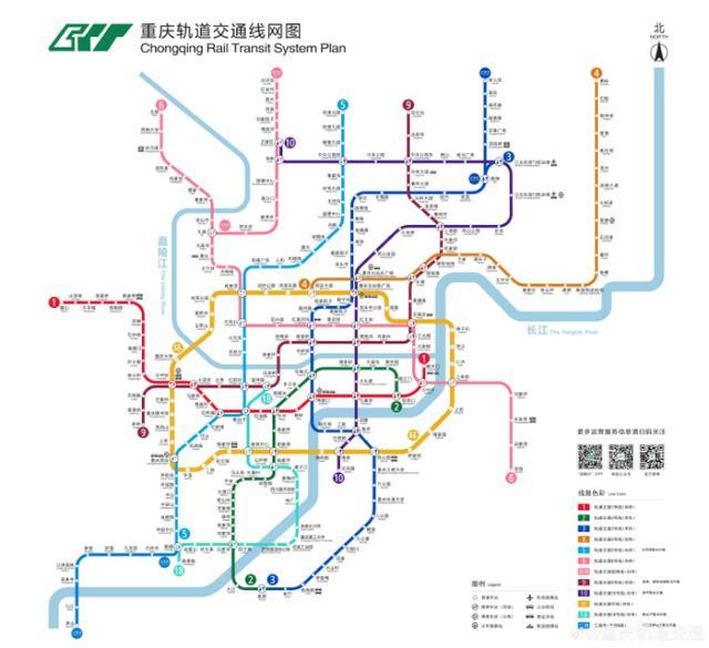 重庆轨道交通最新运营时刻表来了：更新10号线、环线