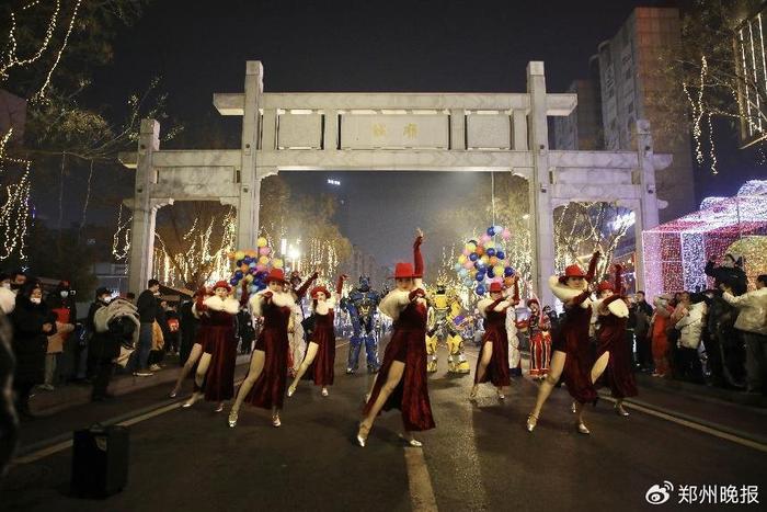 郑州跨年夜哪里人最多？官方数据来了