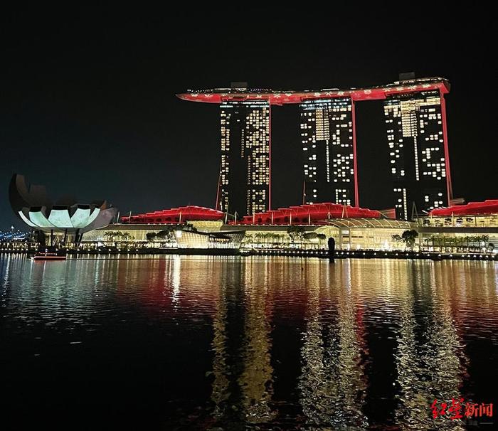 新加坡的夜景