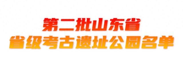 枣庄1处上榜！第二批山东省省级考古遗址公园名单公布