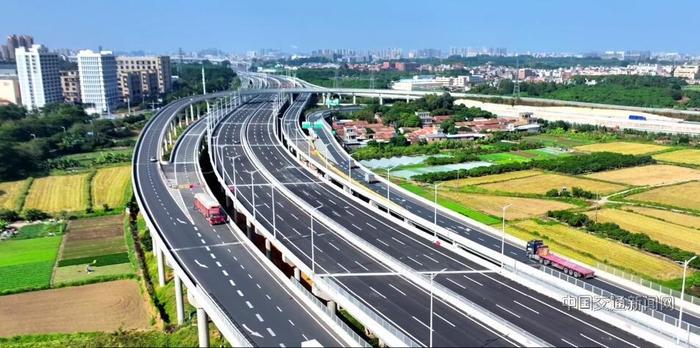 中铁十局勘察设计院参与设计的莞番高速公路正式开通