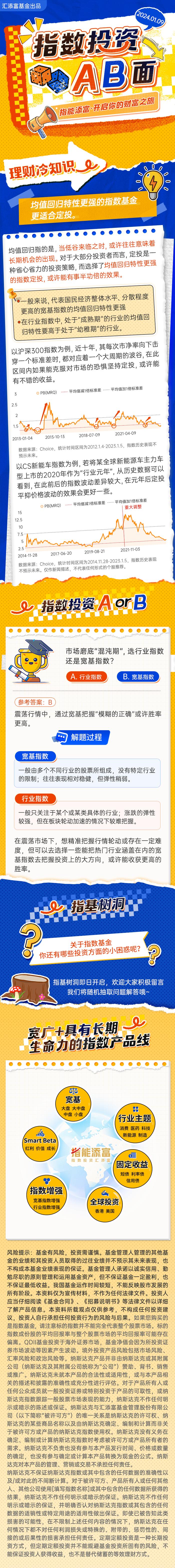 【指数投资AB面】市场磨底“混沌期”，选行业指数还是宽基指数？