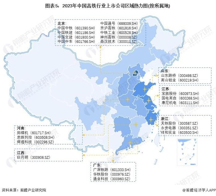 【全网最全】2024年高铁行业上市公司全方位对比(附业务布局汇总、业绩对比、业务规划等)