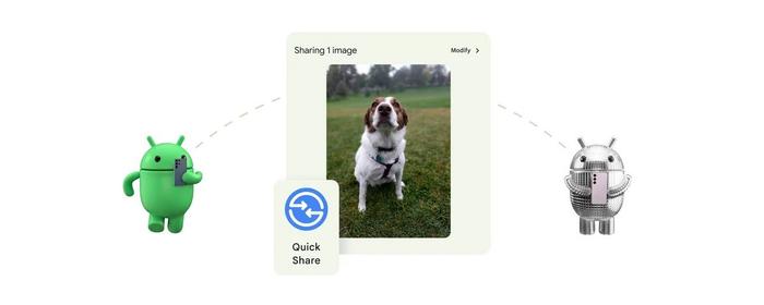 谷歌宣布与三星合作推出安卓系统统一的 Quick Share 附近共享应用