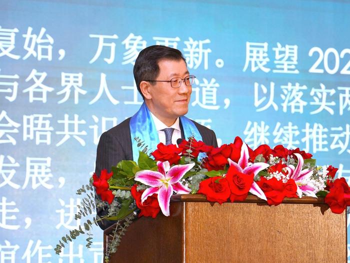 郭少春总领事出席内蒙古（美国）贸易展洽会开幕式