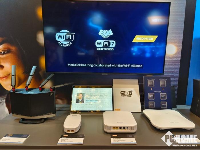 联发科技首批Wi-Fi 7认证产品亮相CES 2024