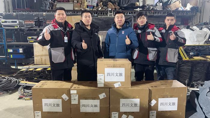 C视频丨四川回赠哈尔滨的1200罐鱼子酱已送达