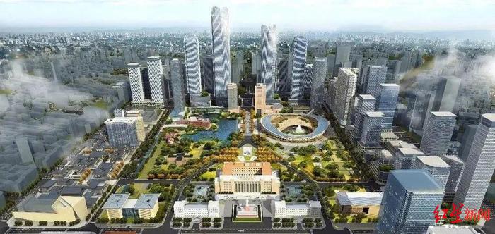 天府文化公园概念效果图